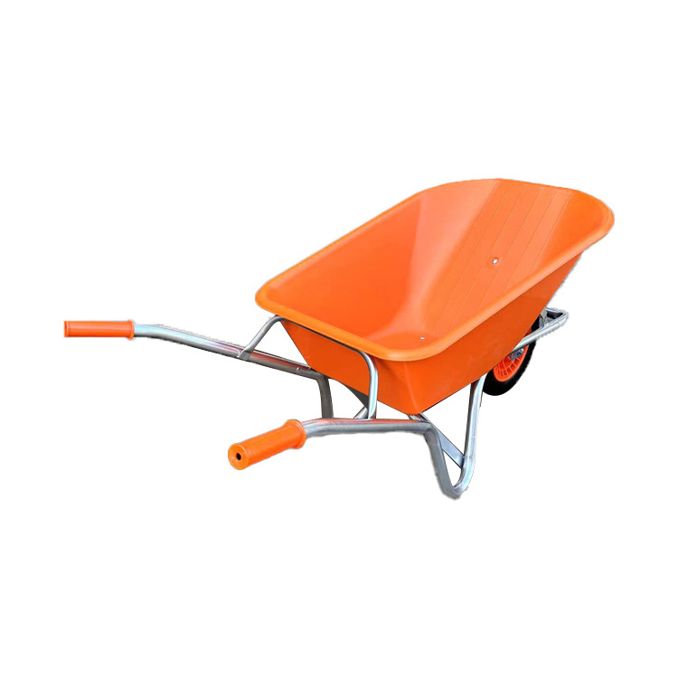 Heavy Duty Steel Construction Wheel Barrow Wheelbarrow Oem Customized Plastic Bicycle Wheelbarrow Handle Grips