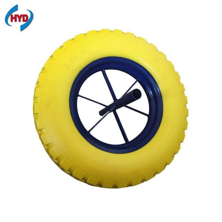 Wheelbarrow 3.50-8 Pu Foam Tyre Wheel