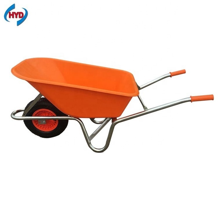 China Pneumatic Wheel Barrow Metal Construction Wheelbarrow