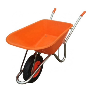 China Pneumatic Wheel Barrow Metal Construction Wheelbarrow