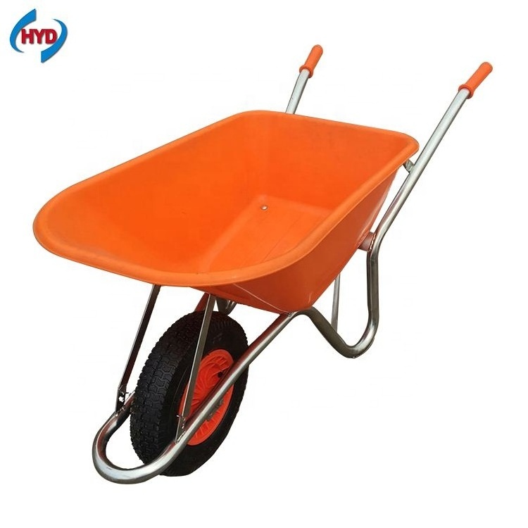 Wheelbarrow Manufacturer Industrial Large 160 Kg Pneumatic Wheel Wheelbarrow