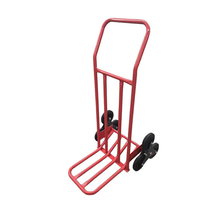 Factory price electric hand trolley 4 wheels garden cart Platform small trolley