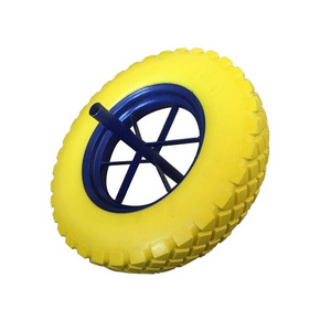 Wheelbarrow 3.50-8 Pu Foam Tyre Wheel