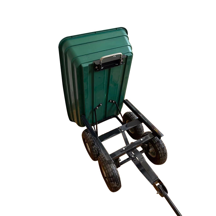 Cheap Used Heavy Duty 250kgs Agriculture Garden Tool Cart Steel Tool Box Metal Cart For Sales