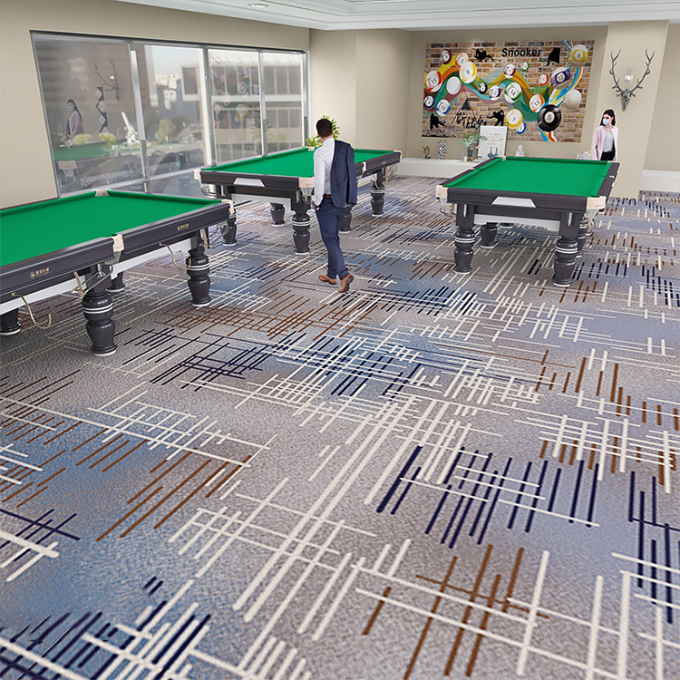 Carpet Hotel flooring for Billiards hall wall to wall carpet pattern broadloom roll carpet