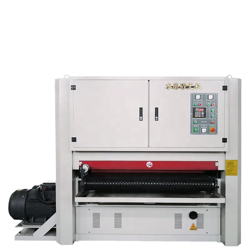 stainless steel sheet automatic brush Wide Belt sanding machine bench metal  polishing machines 5 heads Wide Belt planer Sander