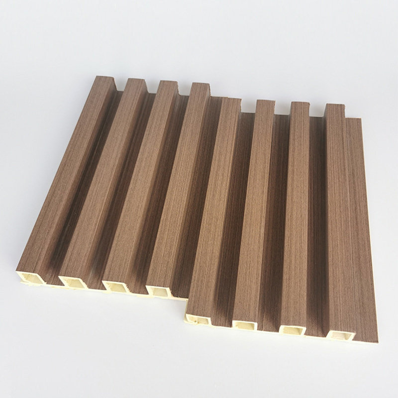 Hipower interior pvc wall panels & boards Wood composite interior fluted panels wpc clading wall panel