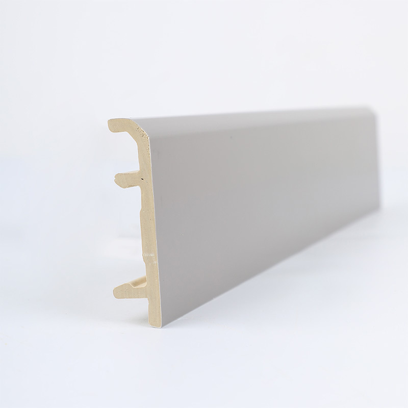 Hipower High Quality Low Cost floor baseboards PVC Floor plastic skirting board