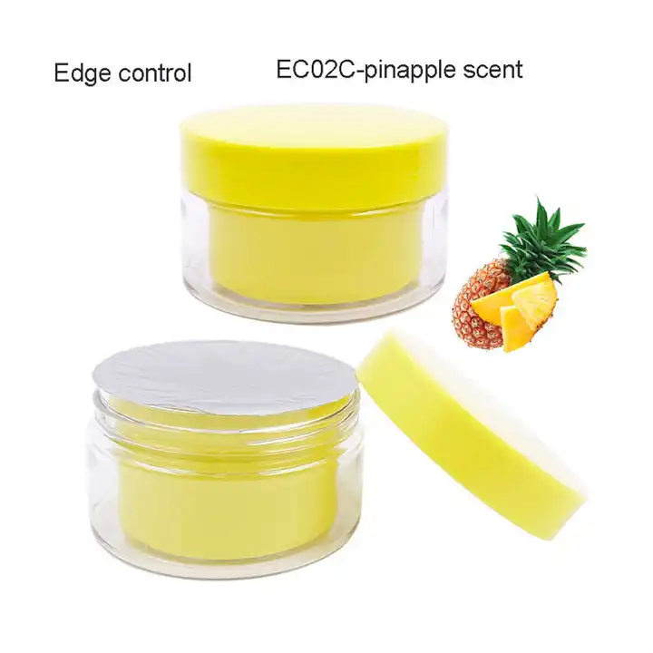 Super Strong Extreme Hold Private Label Edge Control & Brush Edge Control Gel Strong Hold Hair Gel Edge Control