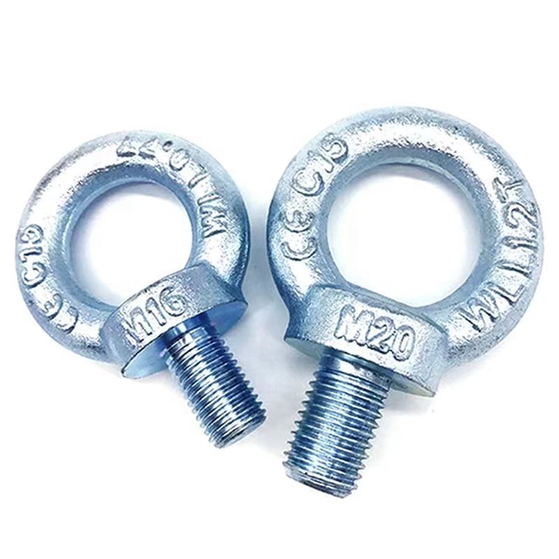 CE C 15 Drop Forged fasteners DIN582 Lifting anchor Eye ring Nut