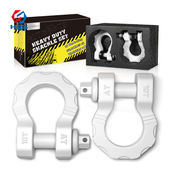 shackle body 45# carbon steel  hot dip bow 10Ton towing shackle with 35T Breaking  Strength