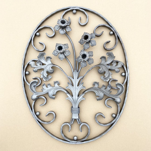 latest main gate designs fence panels rosettes wrought iron gate metal ornaments for decoration