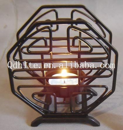 Decor furniture Wrought iron candle holder manufacturer price