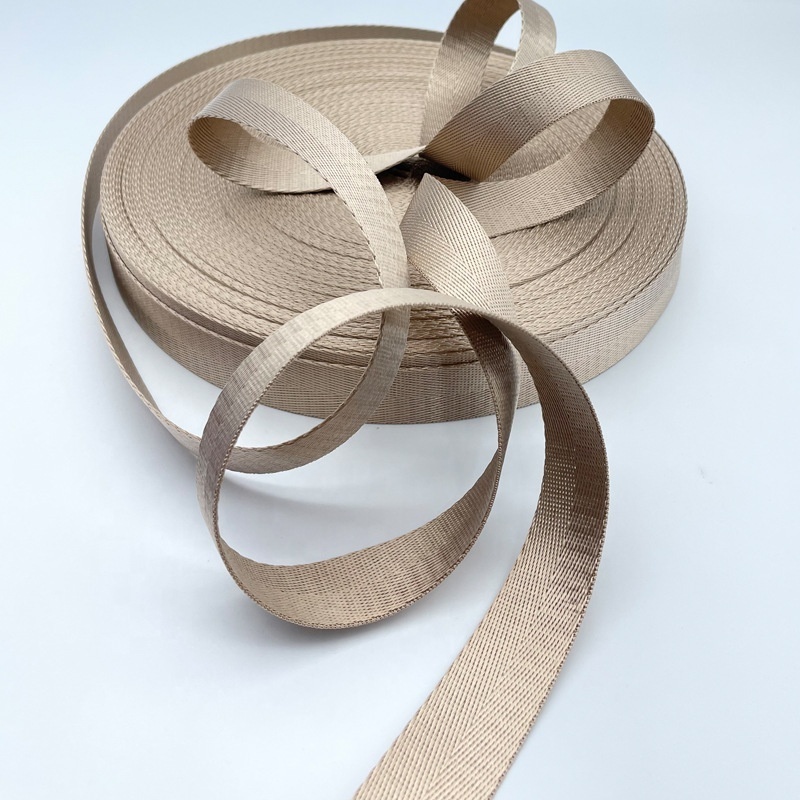 Wholesale herringbone 1 inch polyester webbing woven webbing straps polyester nylon webbing