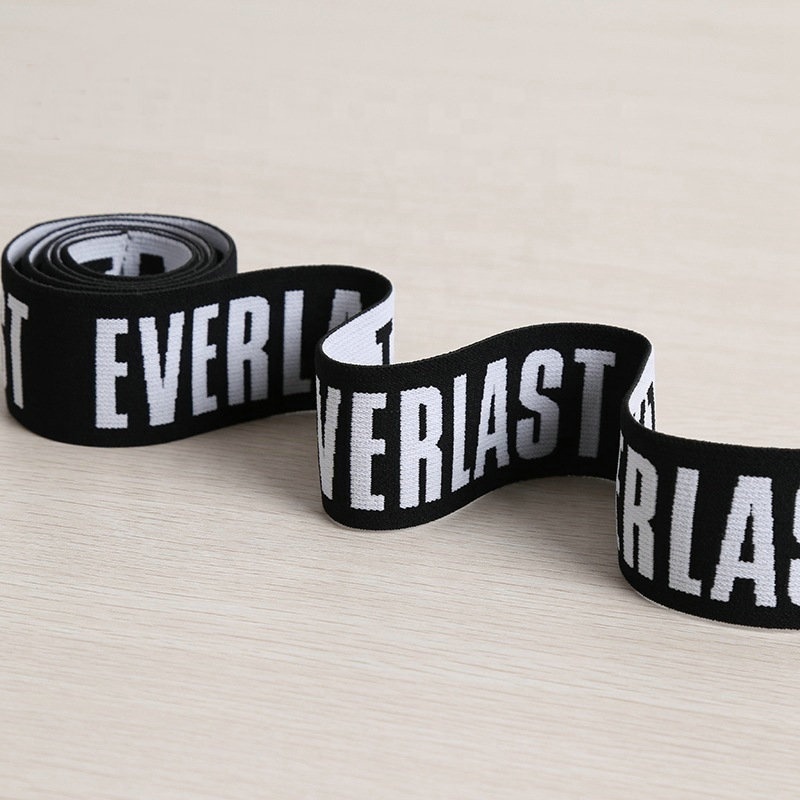 Factory custom jacquard elastic band with your logo