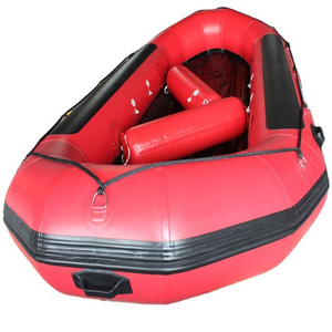 High quality PVC material 8 persons 4.3m Whitewater inflatable rafting boat