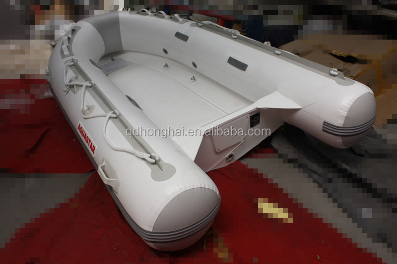 hot sale portable fiberglass bottom rib boat fiber glass boats 330 for sale