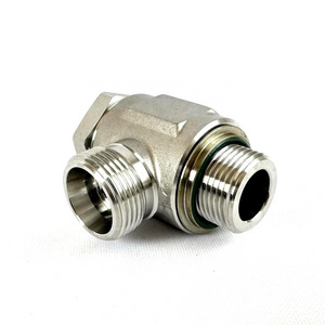 1CI Carbon Steel Metric BANJO Hydraulic Hose Fitting BSP 24 Degree Cone Seal Sleeve Articulated Adjustable Directional Fittings