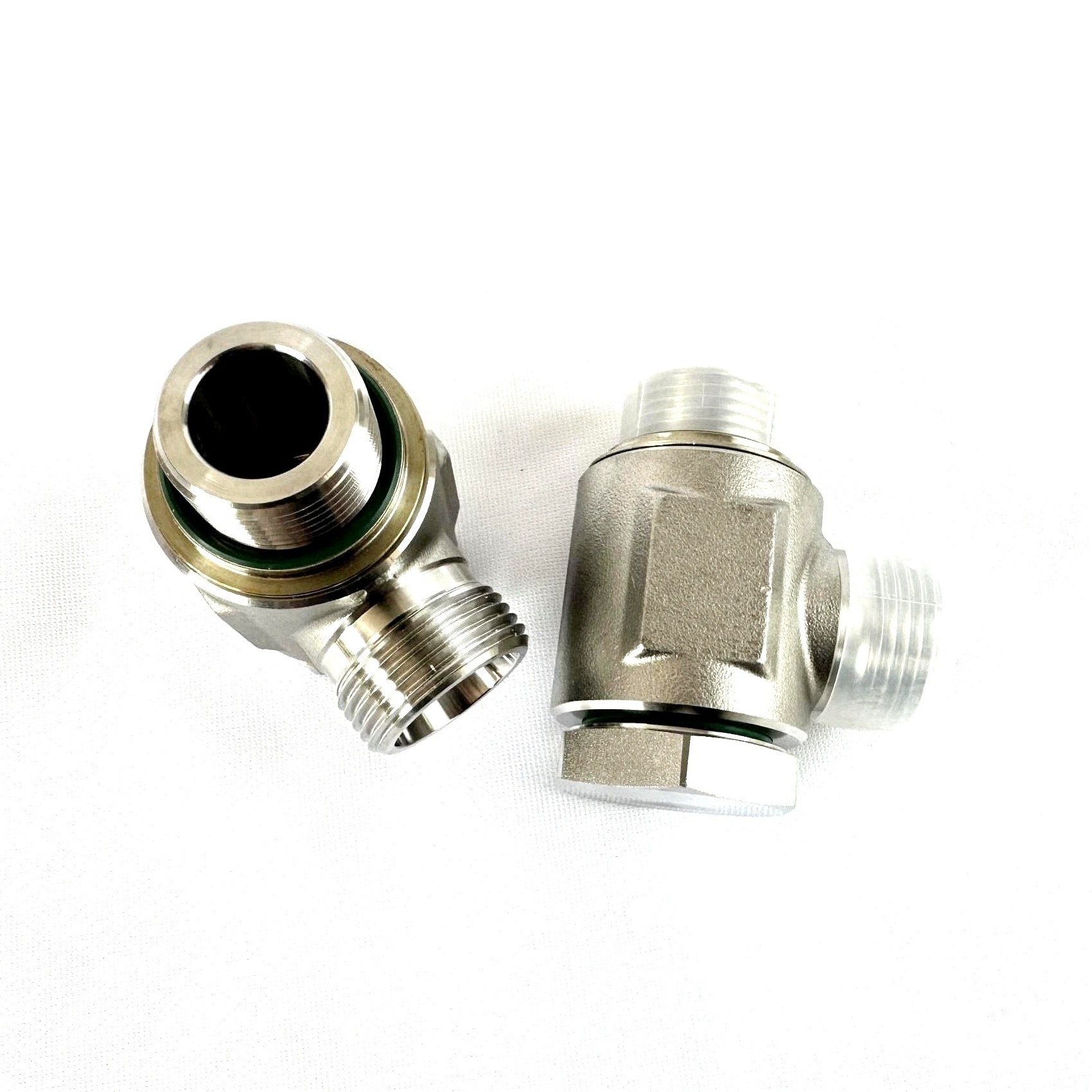 1CI Carbon Steel Metric BANJO Hydraulic Hose Fitting BSP 24 Degree Cone Seal Sleeve Articulated Adjustable Directional Fittings