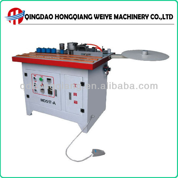 MD517A Manual straight and  curved edge bander portable edge banding machine