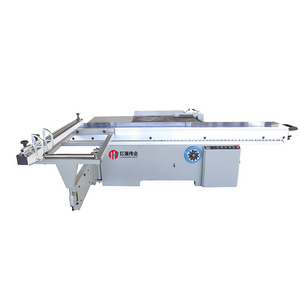 Qingdao Woodworking Sliding Table Saw Machine / double motor 45 degree Saw mill