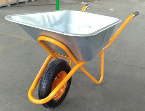 WB6404 china galvanized construction wheelbarrow