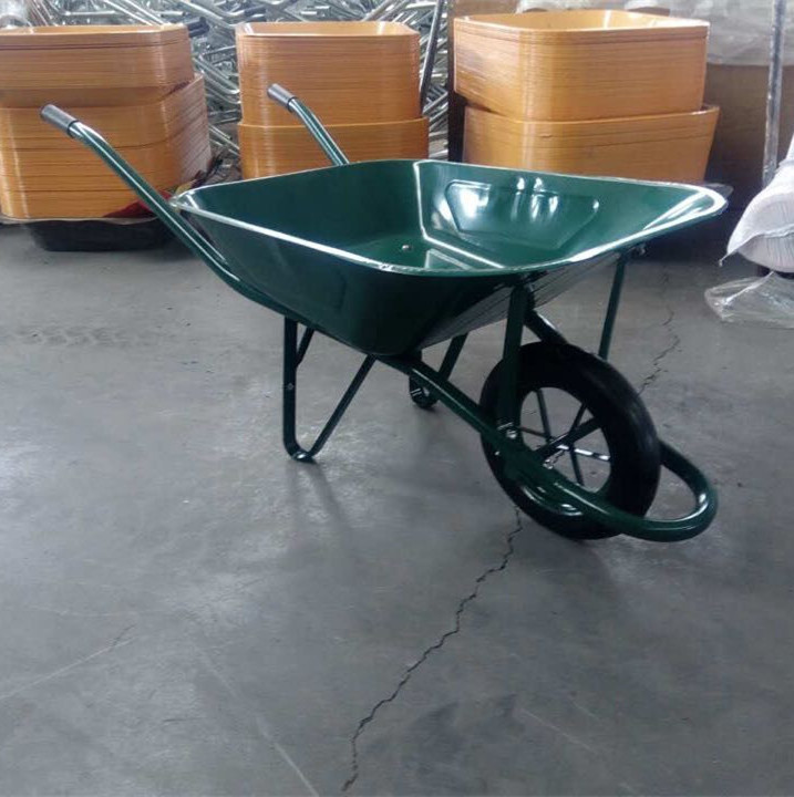 WB6400 65L 5CBF 130kgs heavy duty steel concrete french model wheelbarrow