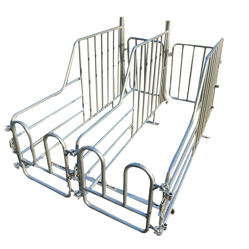 farm raising equipment pig farming equipment stainless steel  cast iron pig pen sow farrowing crate for sale Pig cage