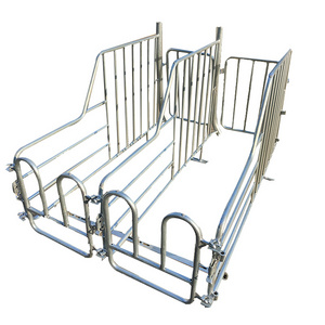 farm raising equipment pig farming equipment stainless steel  cast iron pig pen sow farrowing crate for sale Pig cage