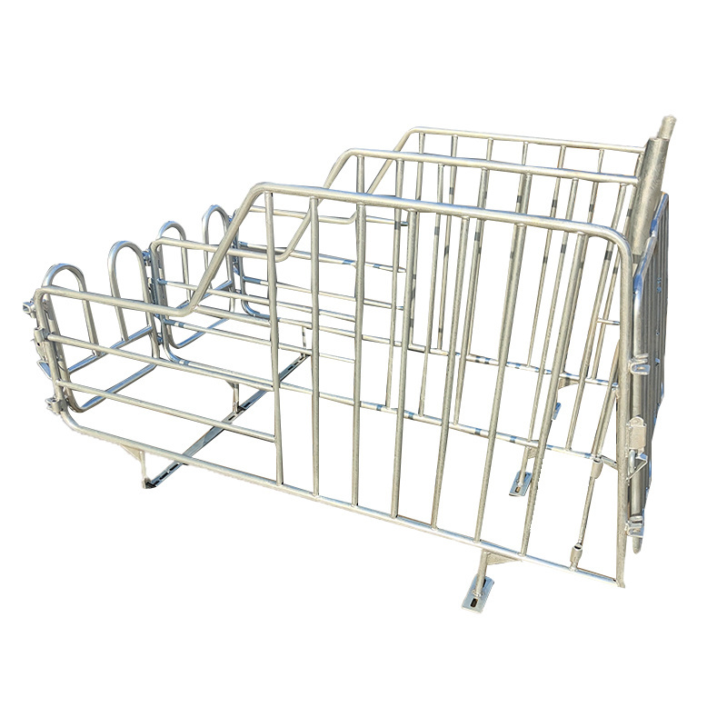 China Supplier cheap price pig corral Galvanized farrowing stall for pig husbandry equipment pig cage fence fattening pens