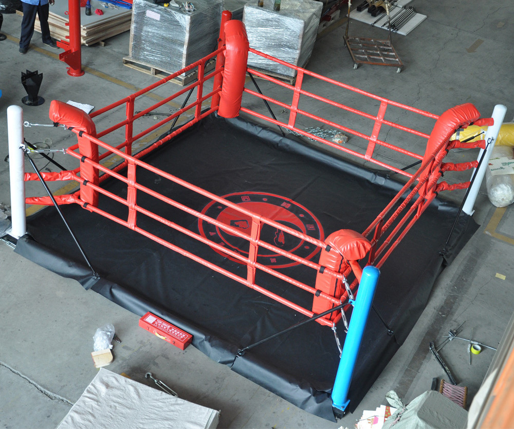 Canvas MMA Thai Training Competition Boxing Ring Floor for Sale Customized Used Mini Size