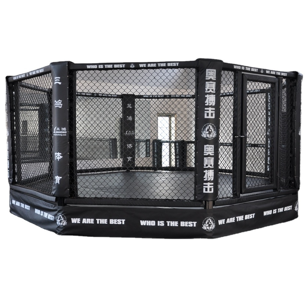 Canvas MMA Thai Training Competition Boxing Ring Floor for Sale Customized Used Mini Size