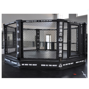 Competition High Quality Octagon MMA Cage with Customized Size and Logo