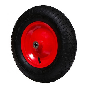 16 inch 4.00-8 Wheelbarrow Tyre Pneumatic Wheel Rubber Wheel