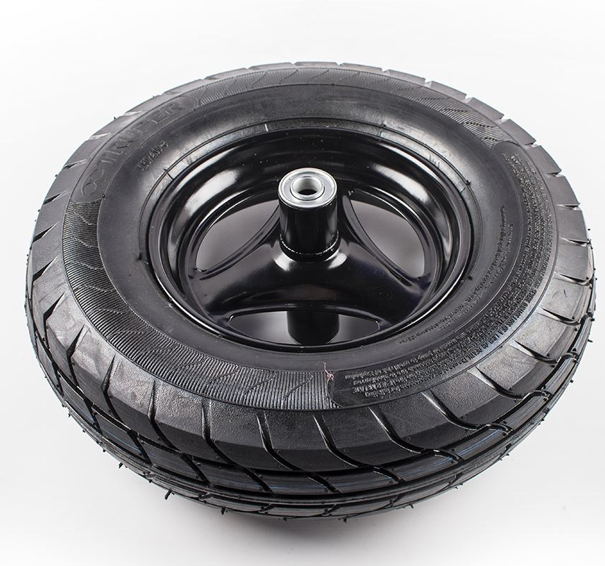 Flat Free Wheelbarrow Wheel and Tire, 4.80/4.00-8,