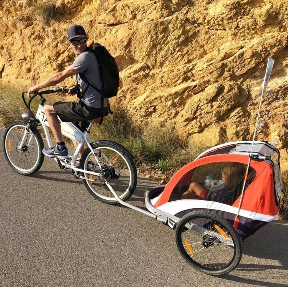 Bike Cargo Trailer  Hand Wagon for kids pet camping transportation