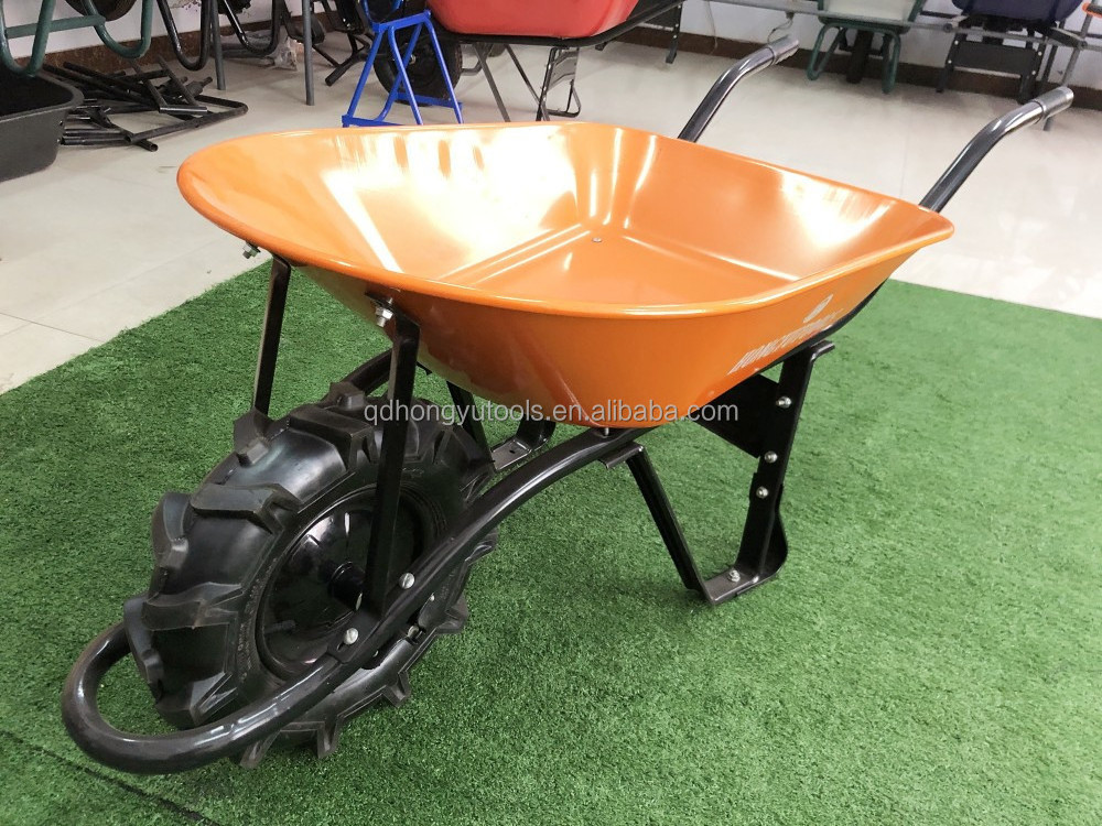 wheelbarrow WB7400 hot sale in South America trolley farm equipment wheel barrow WB7400R