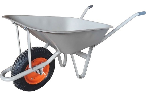 Construction Steel Wheelbarrow Popular in Nigeria Market with 3.00-8 Tyre WB6200