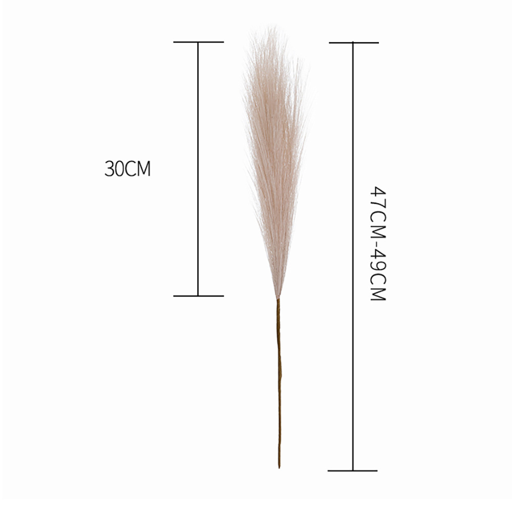 Hot Selling Boho Decor Artificial Large Pampas Grass Simulation Pampas Grass For Wedding Home Garden party Decoration