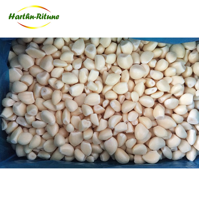 New Crop Chinese fresh frozen peeled garlic vacuum packed peeled garlic cloves