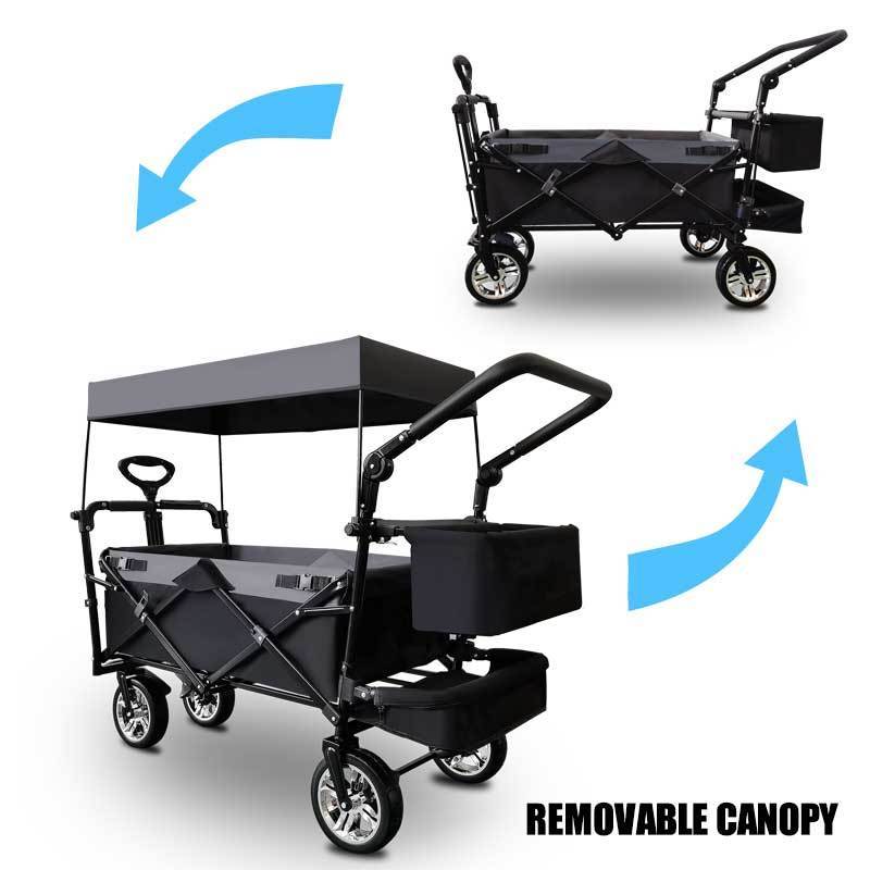 Factory Wholesale Outdoor Wagon Stroller for Children Picnic Beach Camping wagon Cart