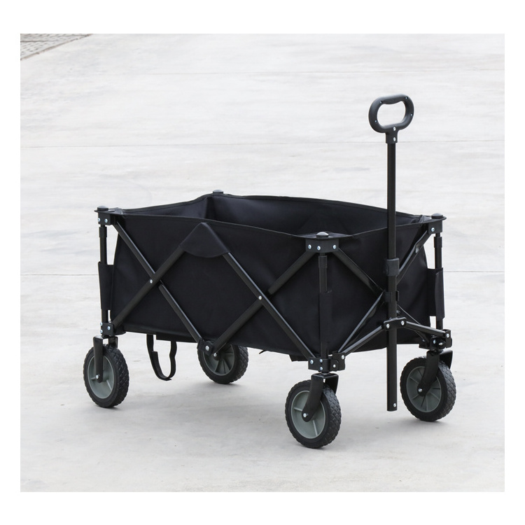 Collapsible wagon camp fish garden foldable trolley cart beach wagon cart