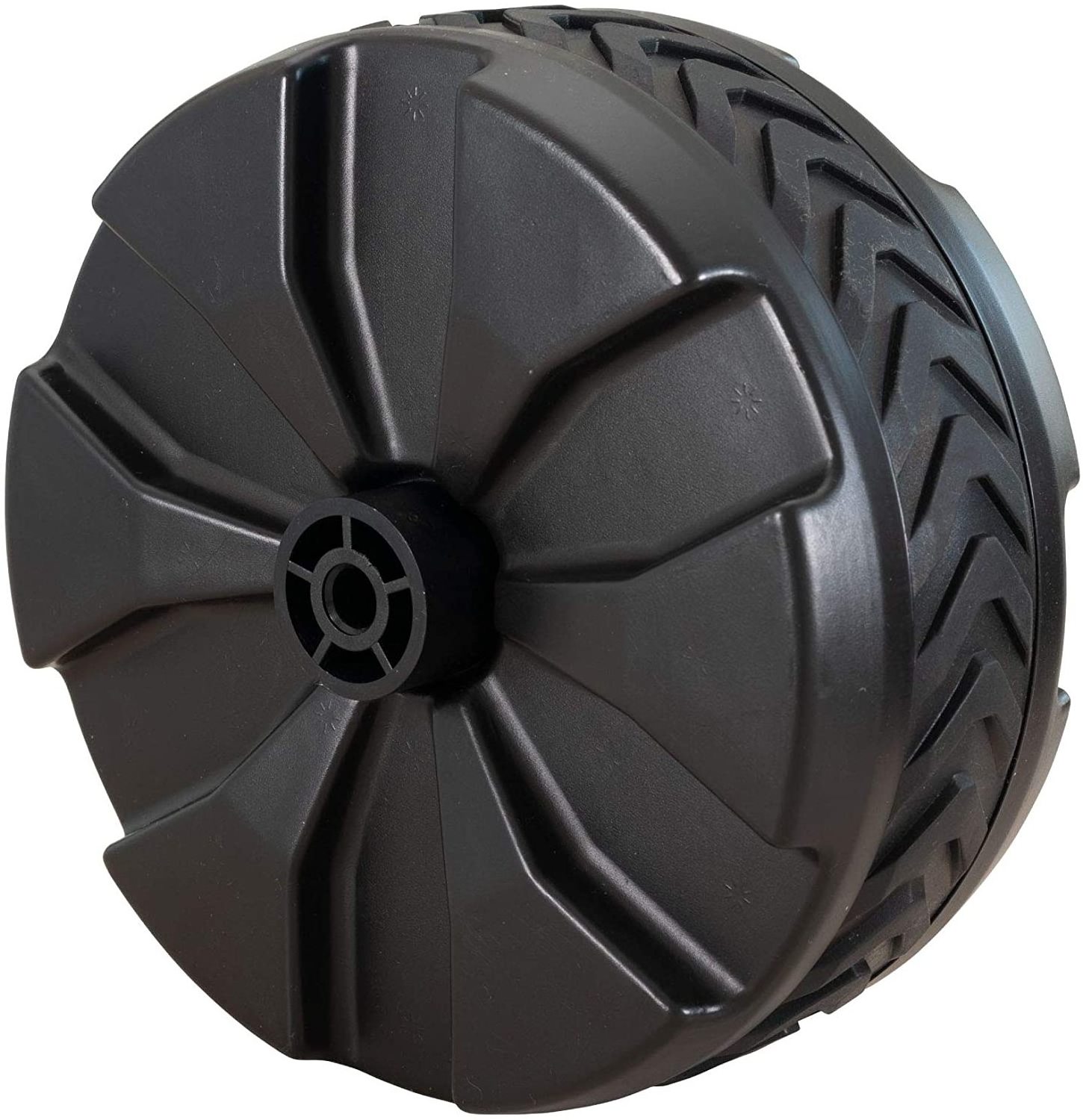 Outdoor Garden Carts Replacement Plastic Wheels with TPR Tread 8