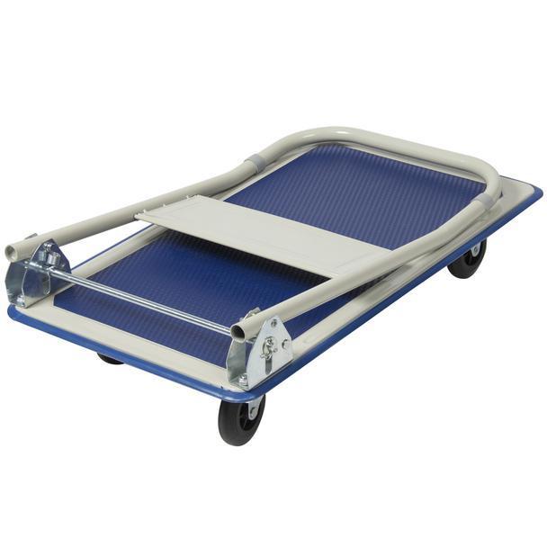 Hand Truck Folding Tools 5ply Brown Box Stainless Steel 150/300kgs CN;SHN 300kg Foldable Platform Hand Warehouse Trolley 150kg