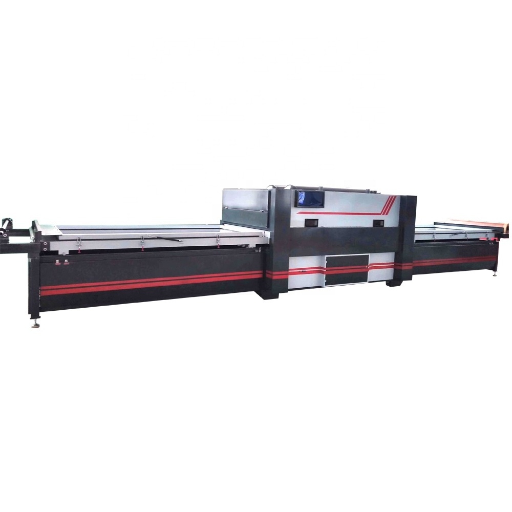 Manufacturer made PVC film laminating machine on door MDF panel vacuum membrane press machine