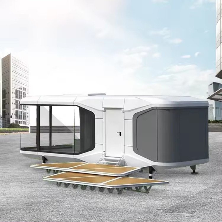 Outdoor Warm Space Capsule Mobile Integrated House Prefab-House-Space-Capsule-Bed-Hotel Outdoor Space Capsule