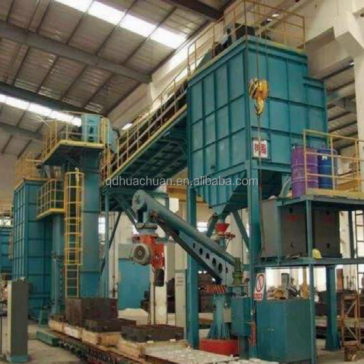 5 t/h foundry furan and phenol resin sand reclamation mixer machine