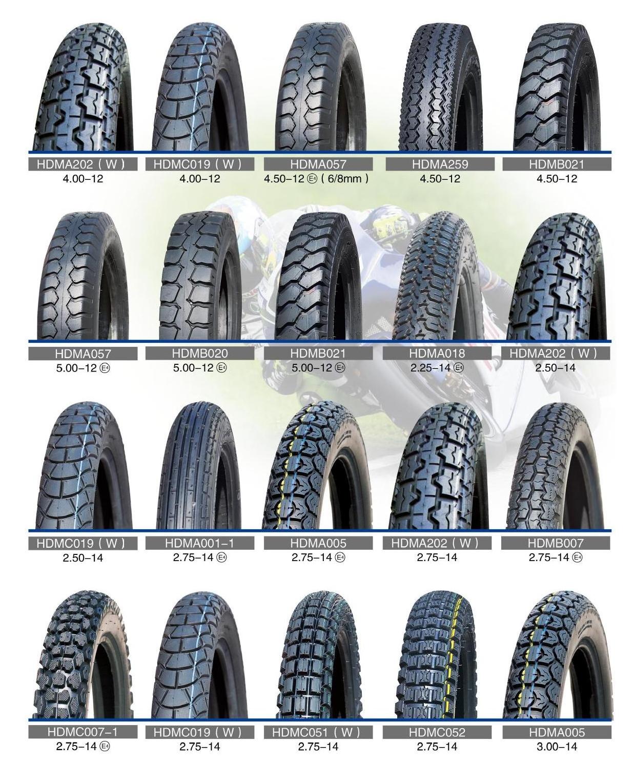 275-14 2.75 17 130/90-15 Motorcycle Tyre