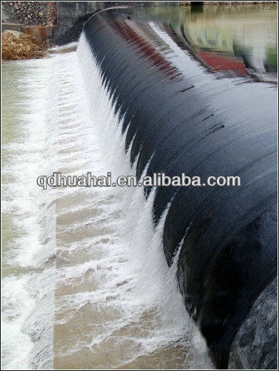 water conservancy project with good price air Inflatable Rubber River Water Dam /Rubber Inflatable waterproof dam/ spillway gate