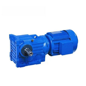 K Series Helical Bevel Transmission Gear Box Parts Reductor With Geared Motor For Wind Generator